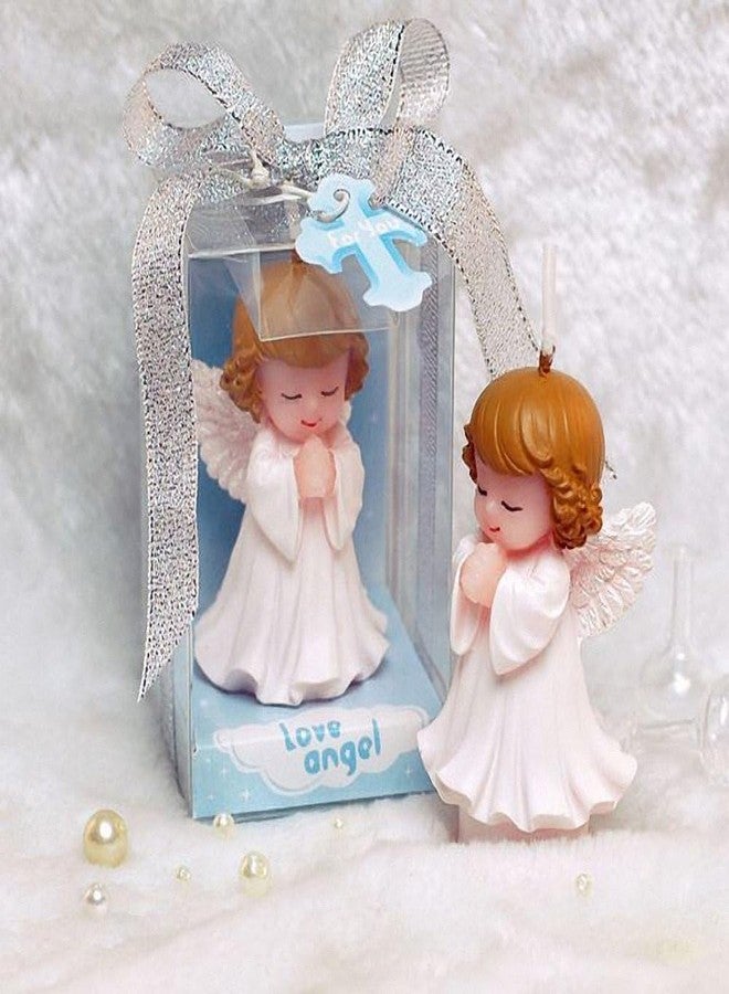 MARHABA TRADERS 3D Cherubic Angel Baby Girl Candle Mould Silicone Multipurpose, Cake, Topper, Resin, Handmade DIY Candle Stick Epoxy Casting Christmas Sugarcraft Polymer Clay Art, Plaster of Paris - Image 4